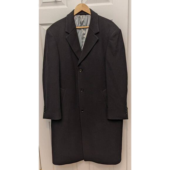 Ralph Lauren Mens Coat Size 42R Wool Winter Fall Business Casual Office